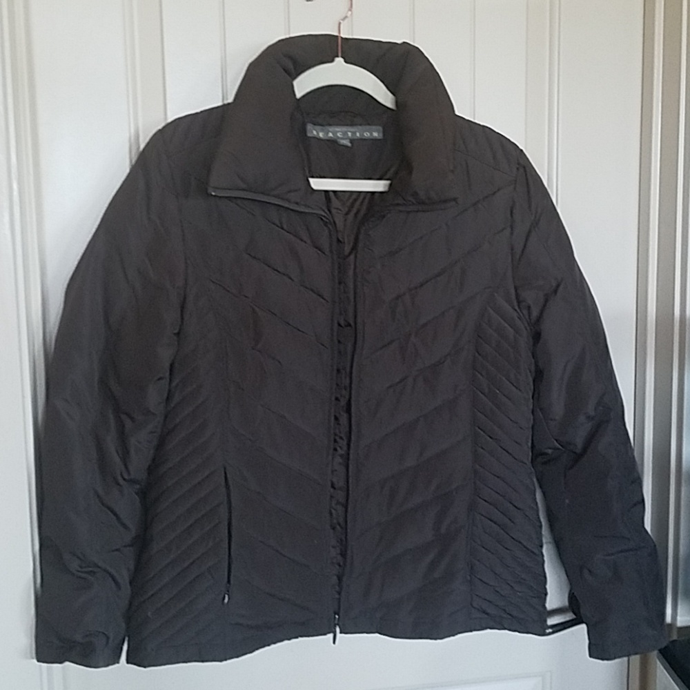 brown jacket